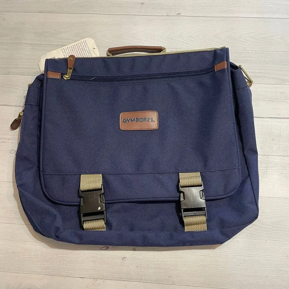 Gymboree‎ navy blue canvas messenger bag NEW